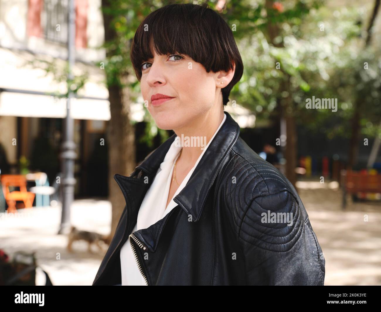 Model hairstyle bob hi-res stock photography and images - Alamy