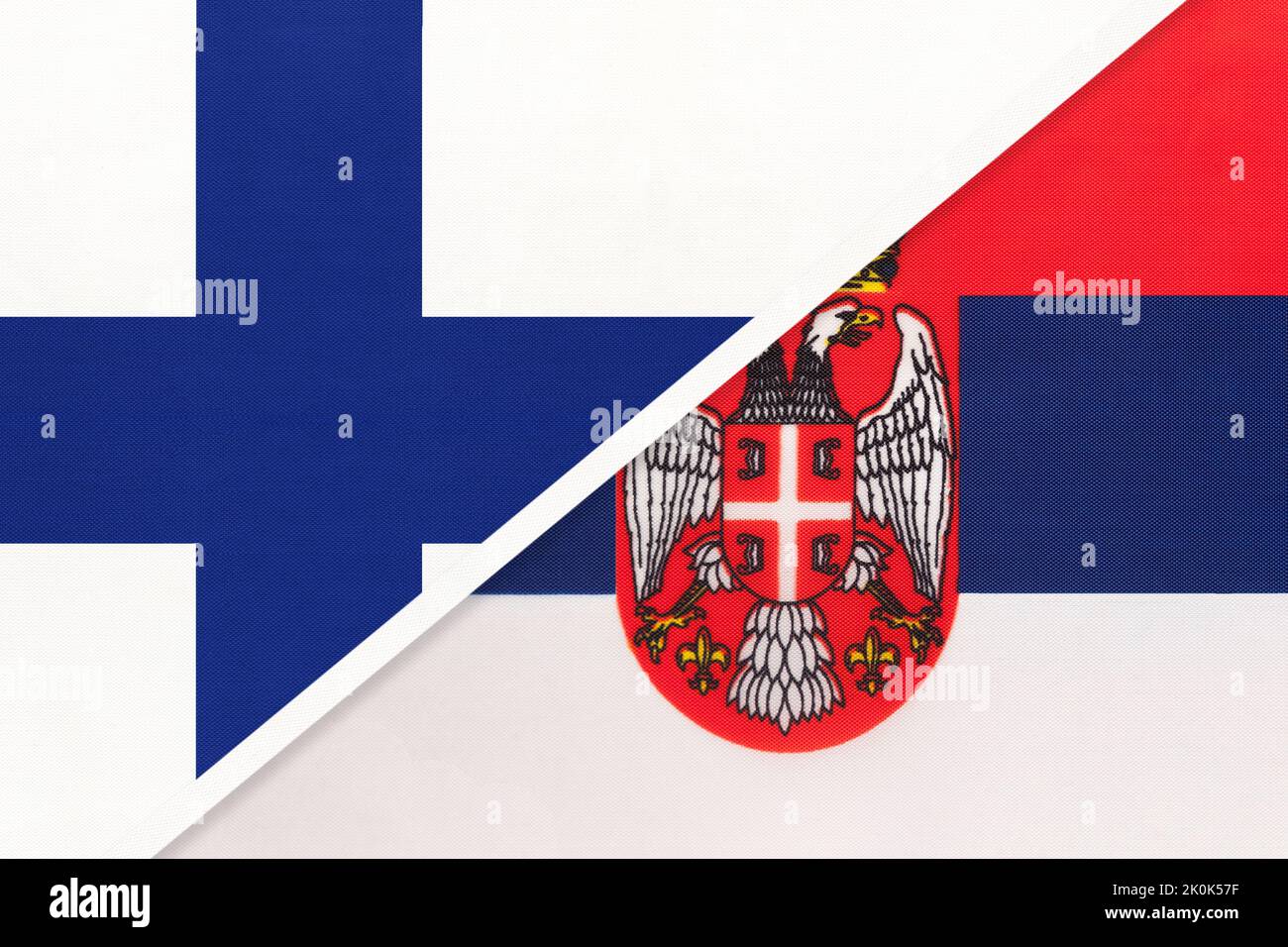 Serbia Flags Serbian Isolated White Background Stock Photos - Free