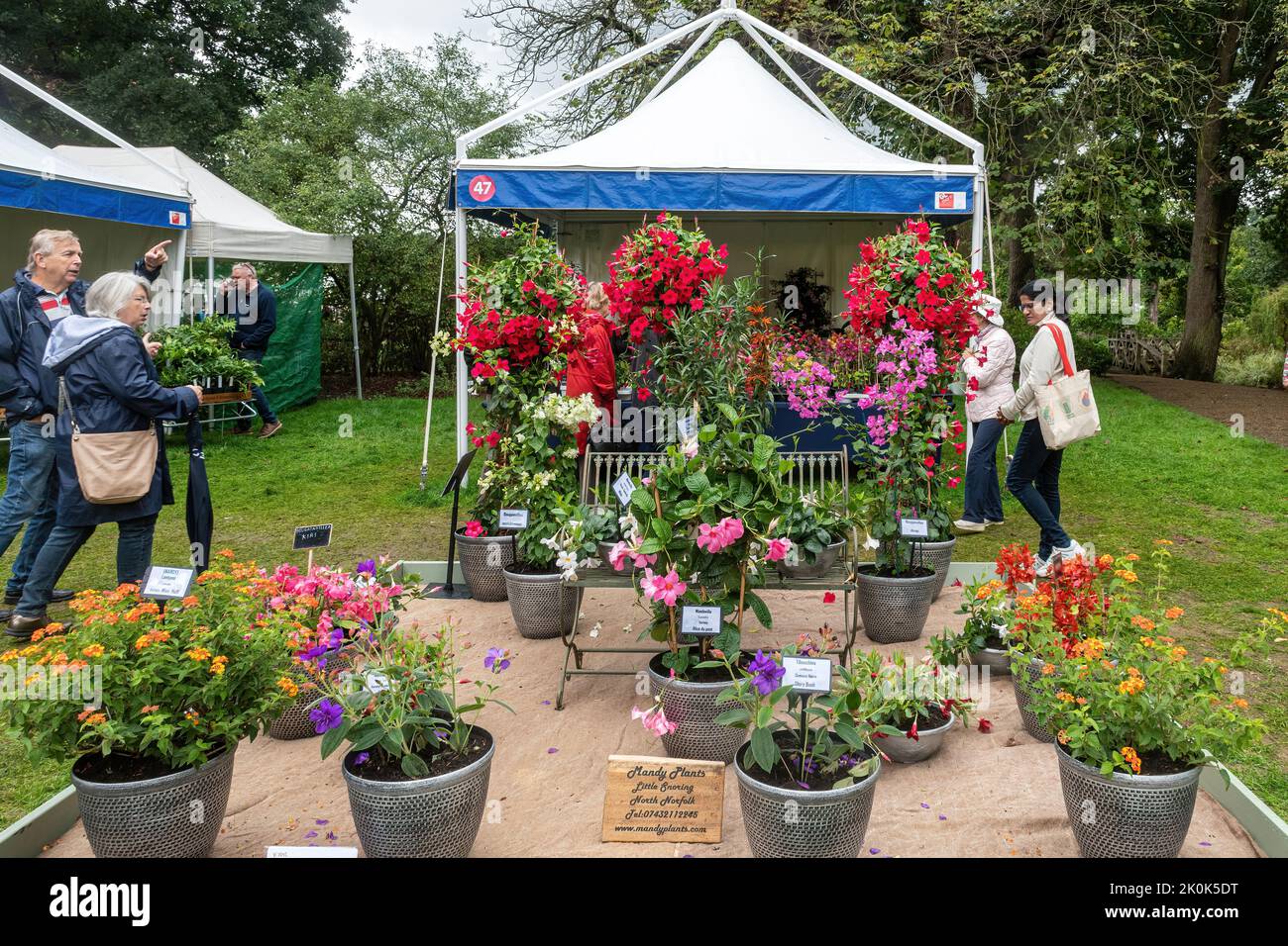 RHS Garden Wisley Flower Show September 2022, an annual horticultural event in Surrey, England, UK Stock Photo
