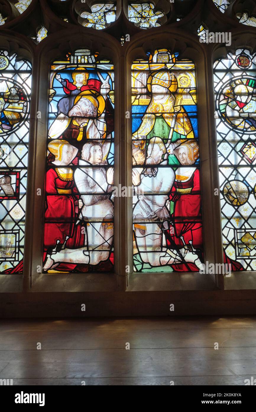 A good example of the amazing stained glass installation at King's