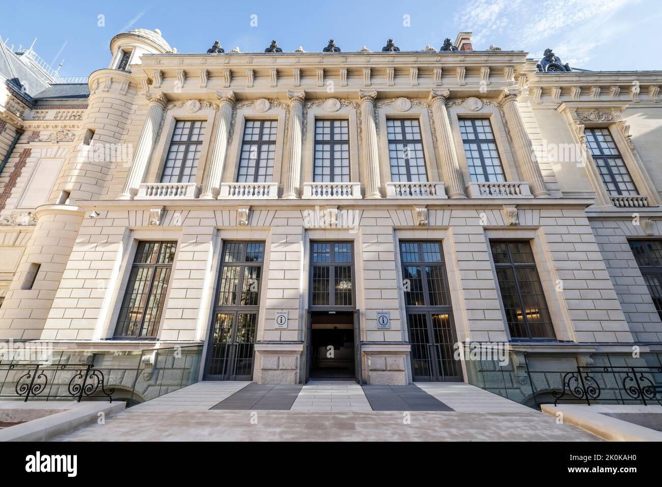 THE BNF RICHELIEU REOPENS AFTER YEARS OF RENOVATIONS Stock Photo