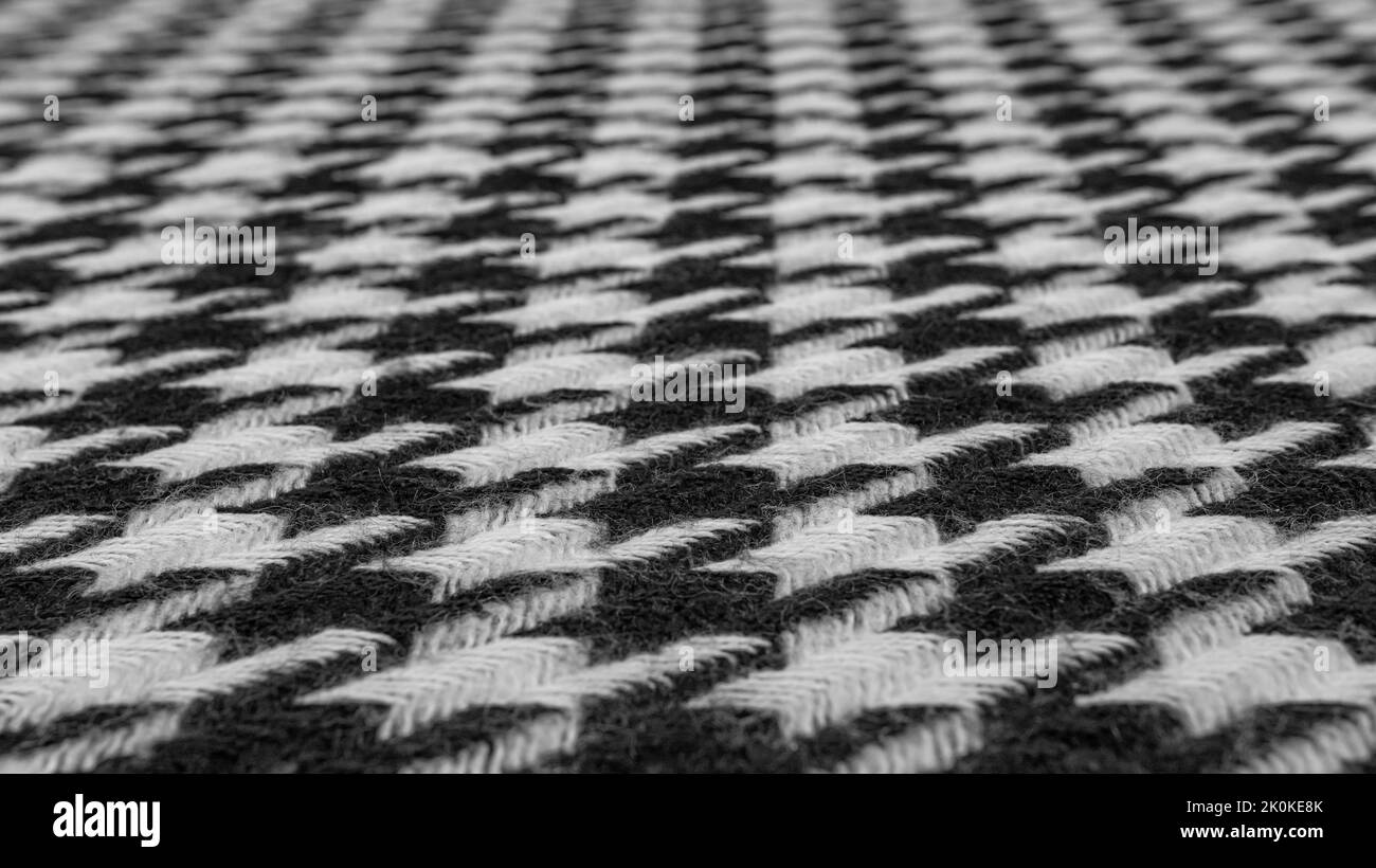 Fabric with a classic geometric pattern. Stock Photo