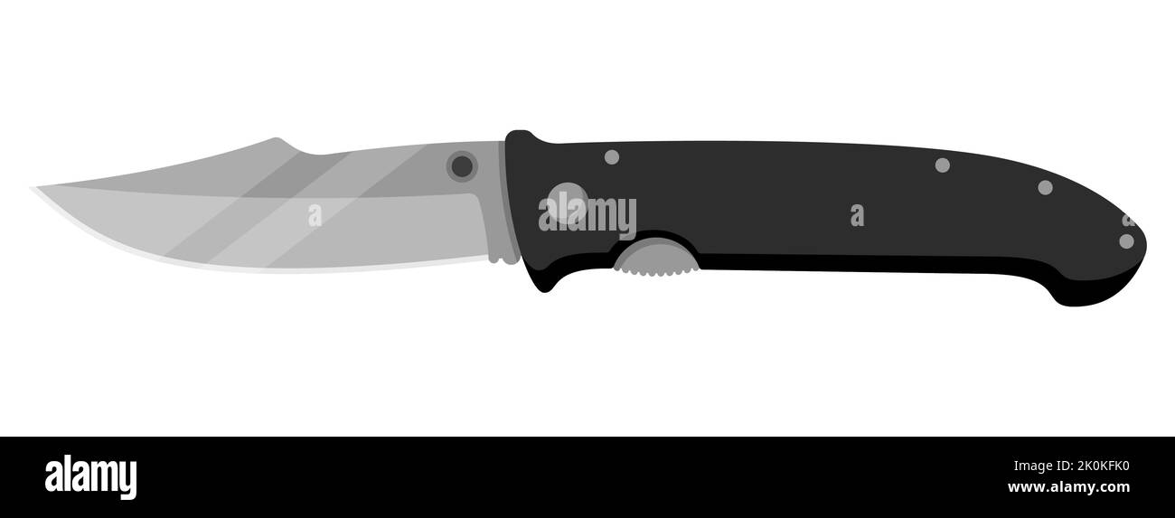 Jackknife. Cute jackknife isolated on white background. Vector