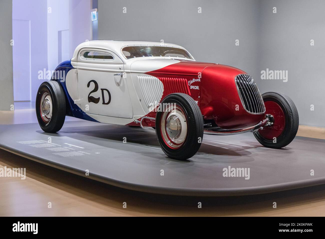 BILBAO, SPAINSEPTEMBER 10, 2022 1934 Ford Pierson Brothers Coupe 2D