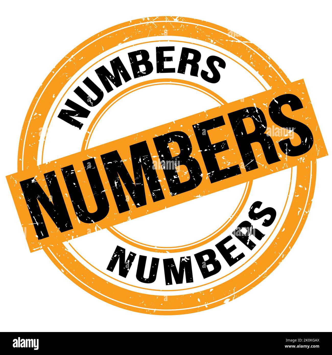 Orange numbers hi-res stock photography and images - Alamy