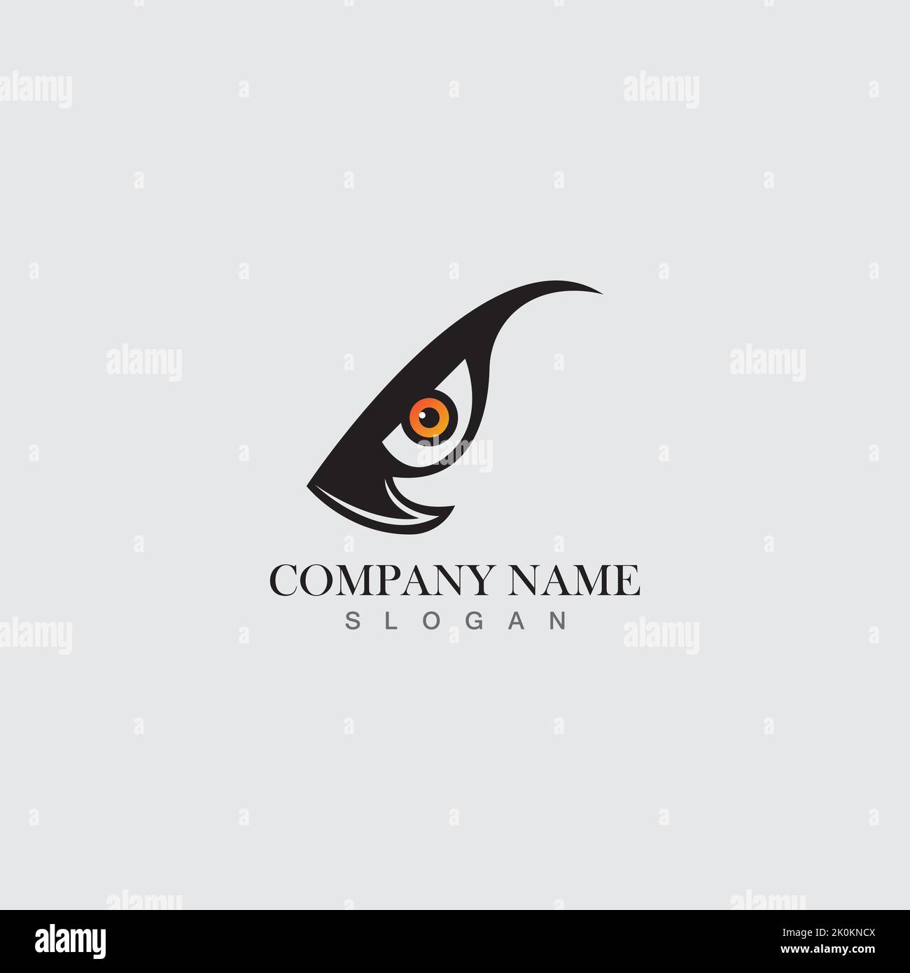 Eagle Eye Stock Vector Images Alamy
