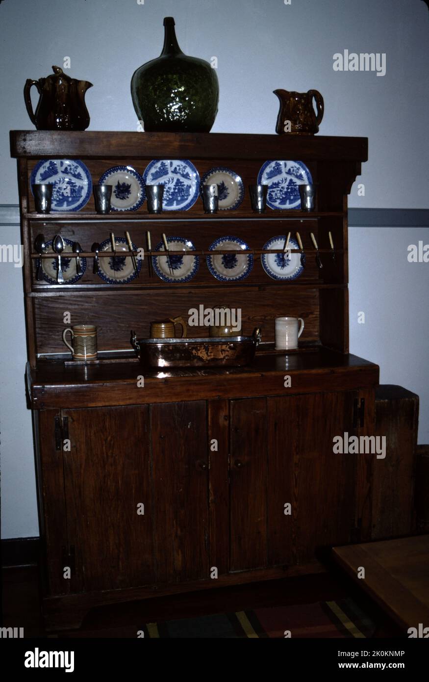 Williamsburg, VA. USA. 9/1993. Built circa 1755. Carter’s Grove