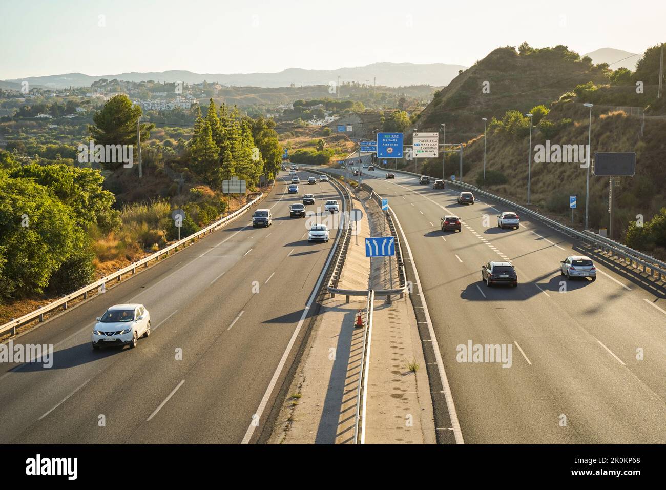 Costa del sol motorway hi-res stock photography and images - Alamy