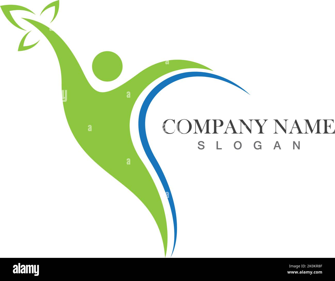 Healthy Life Logo template vector icon Stock Vector