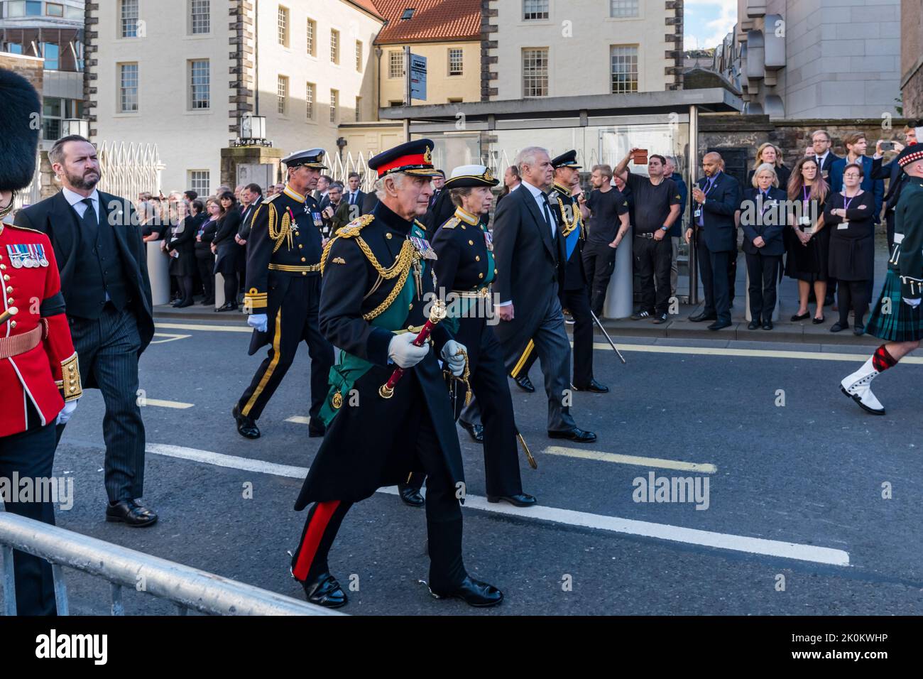 Royal Mile, Edinburgh, Scotland, UK, 12th September 2022. Queen