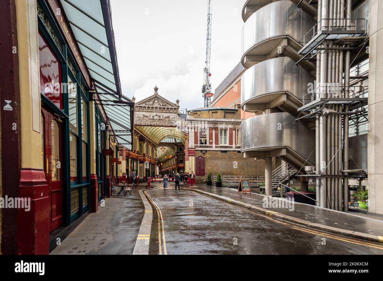 Leadenhall Market, London Stock Photo - Alamy