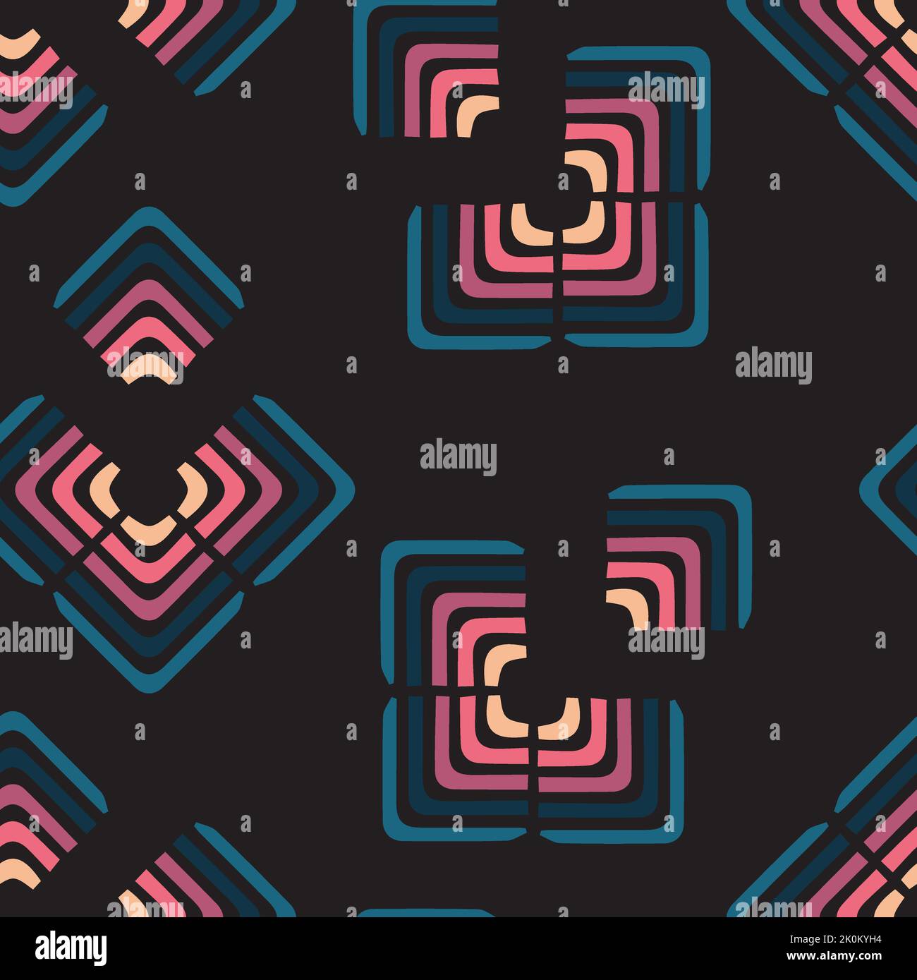 The colorful abstract neon squares on a gray background - great for ...