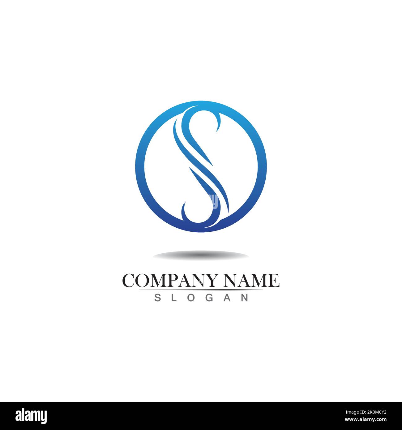 S blue logo and symbols template vector Stock Vector Image & Art Alamy