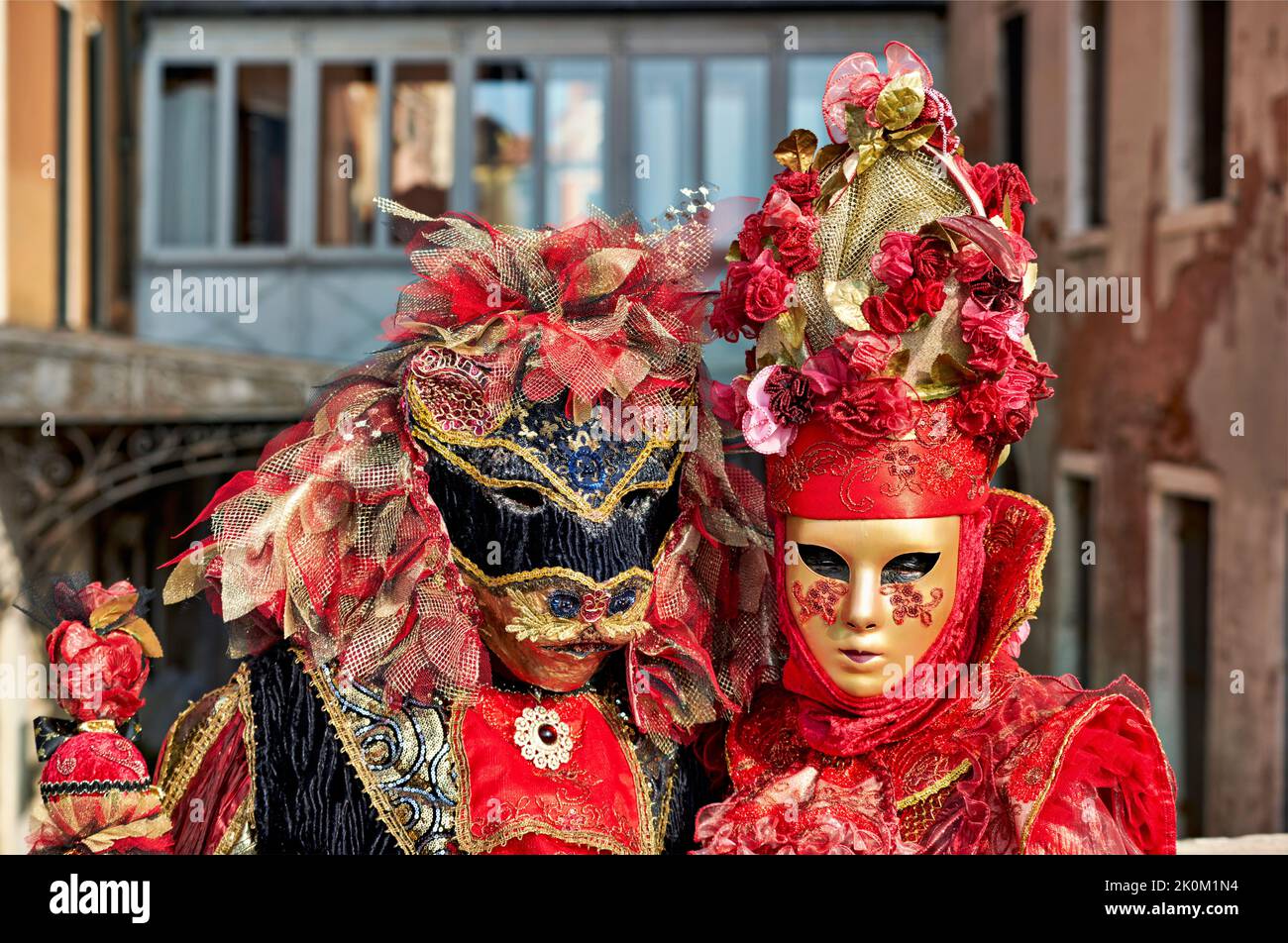 Venice Italy. The Carnival Stock Photo