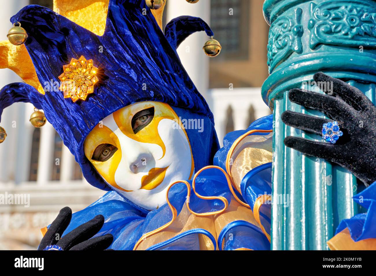Venice carnival mask jester hi-res stock photography and images - Alamy