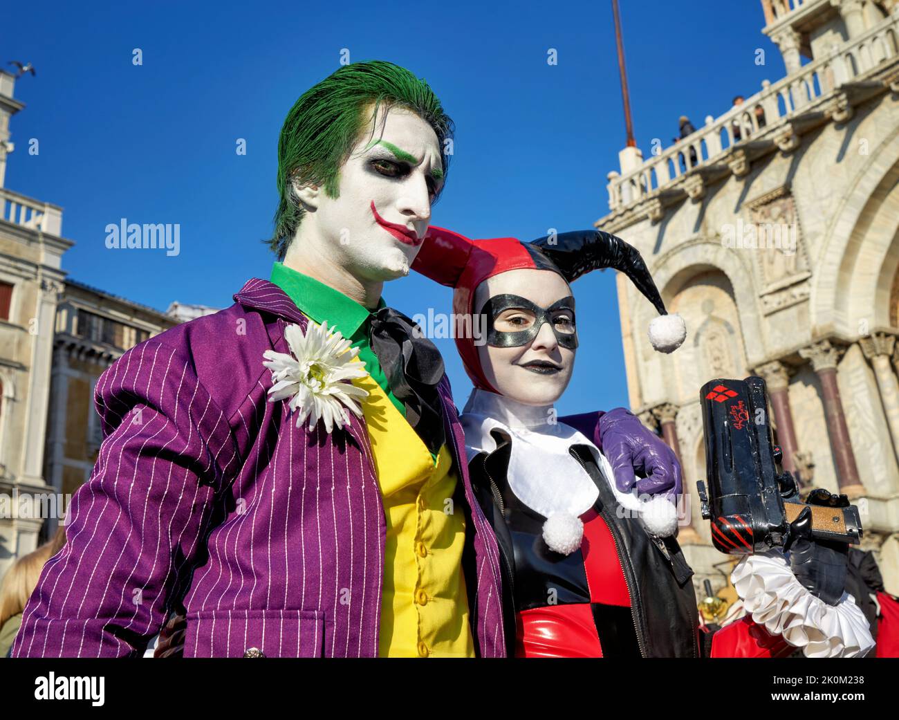 Clown venice carnival italy hi-res stock photography and images - Alamy