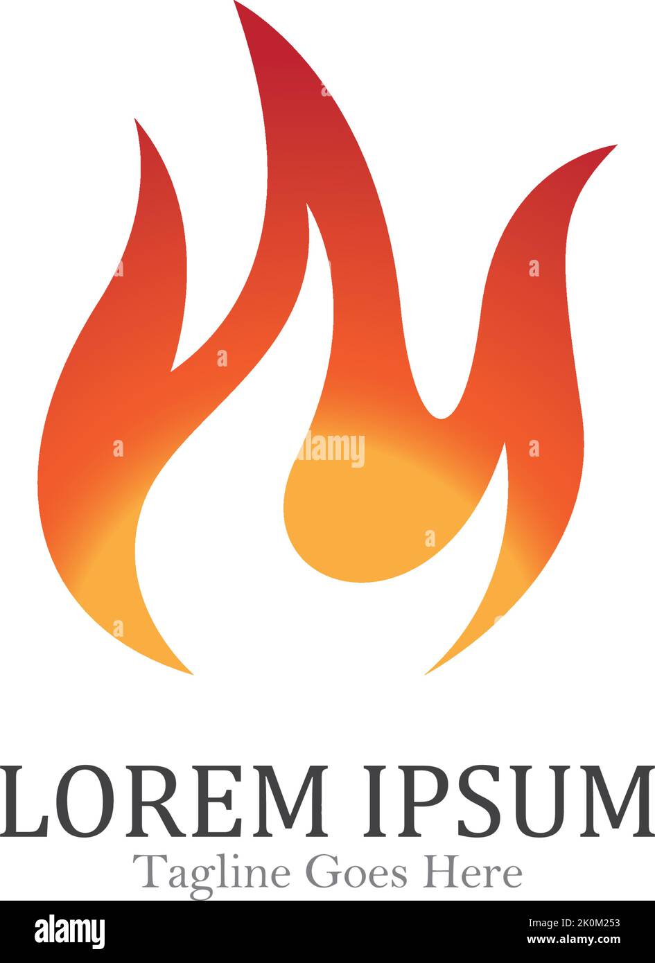 Flame logos hi-res stock photography and images - Alamy