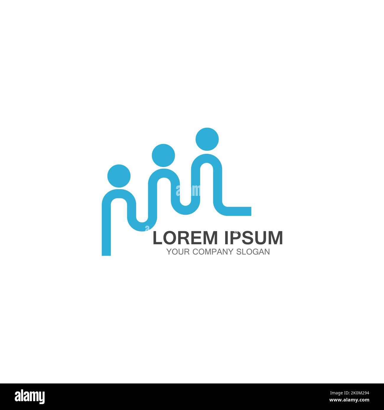 Community, network and social logo design template vector Stock Vector ...