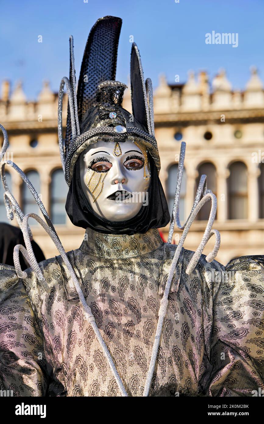 Venice carnival mask jester hi-res stock photography and images - Alamy