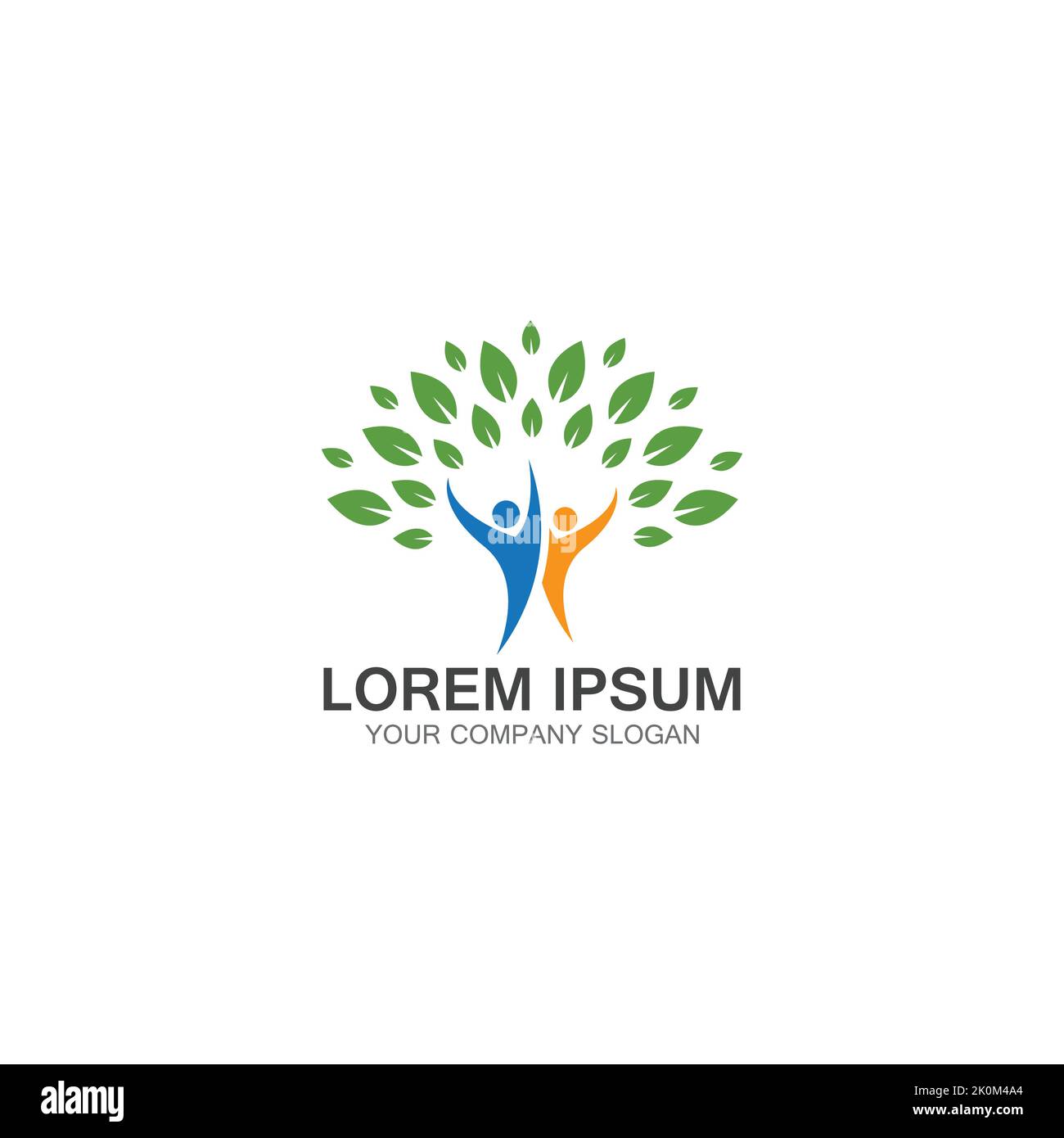 People Tree Logo Template Design Vector Stock Vector Image & Art - Alamy