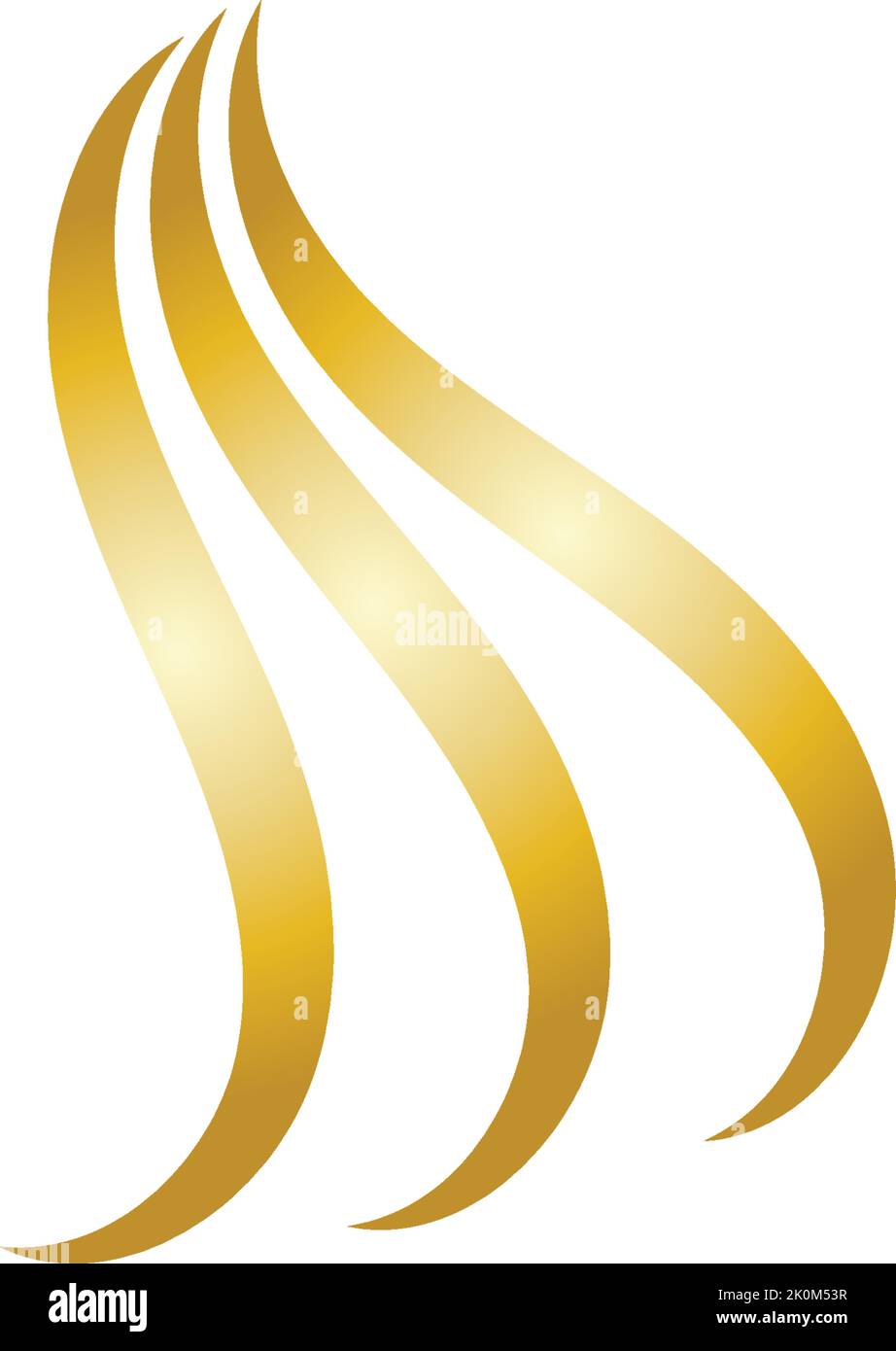 Hair wave logo vector icon template Stock Vector Image & Art - Alamy