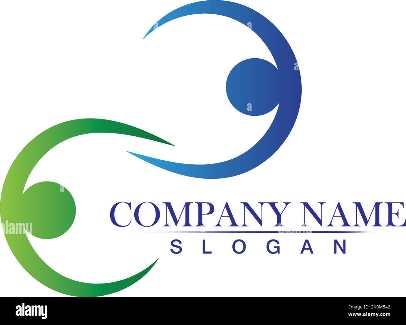 Adoption and community care Logo template vector icon Stock Vector