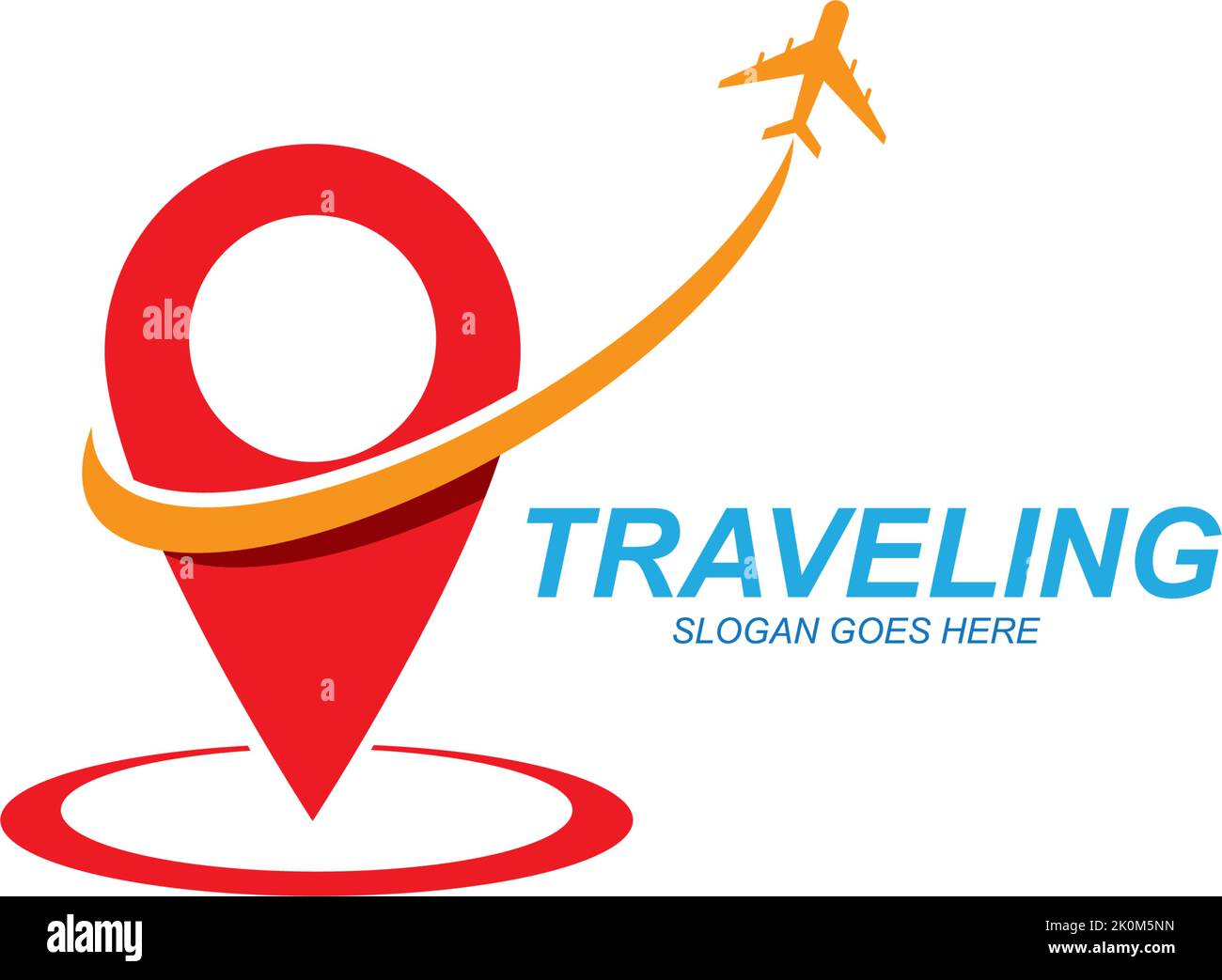 Air Travel logo vector icon design template-vector Stock Vector