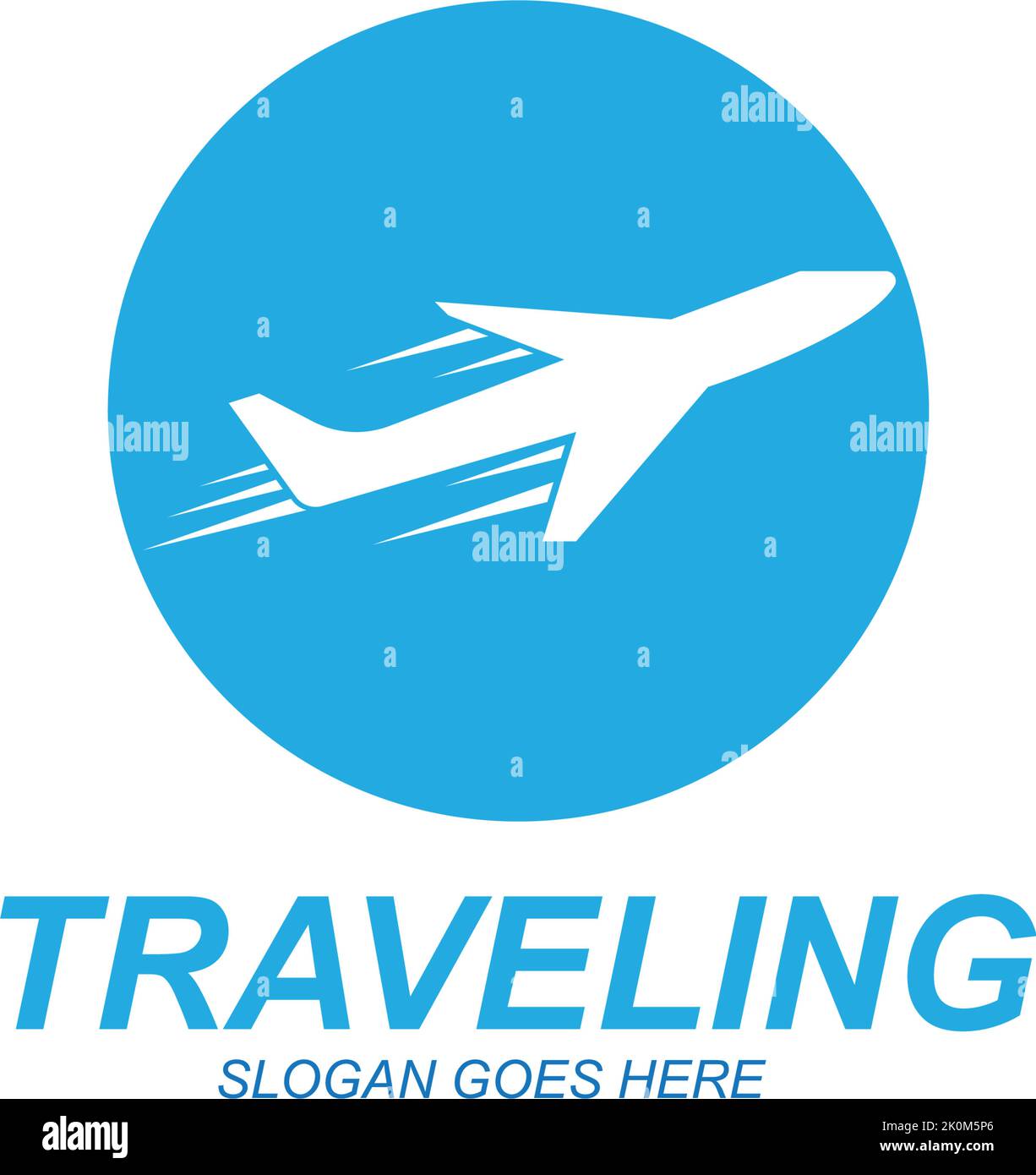Air Travel logo vector icon design template-vector Stock Vector
