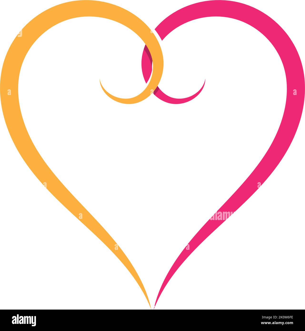 Beauty Love Vector icon illustration design Template Stock Vector