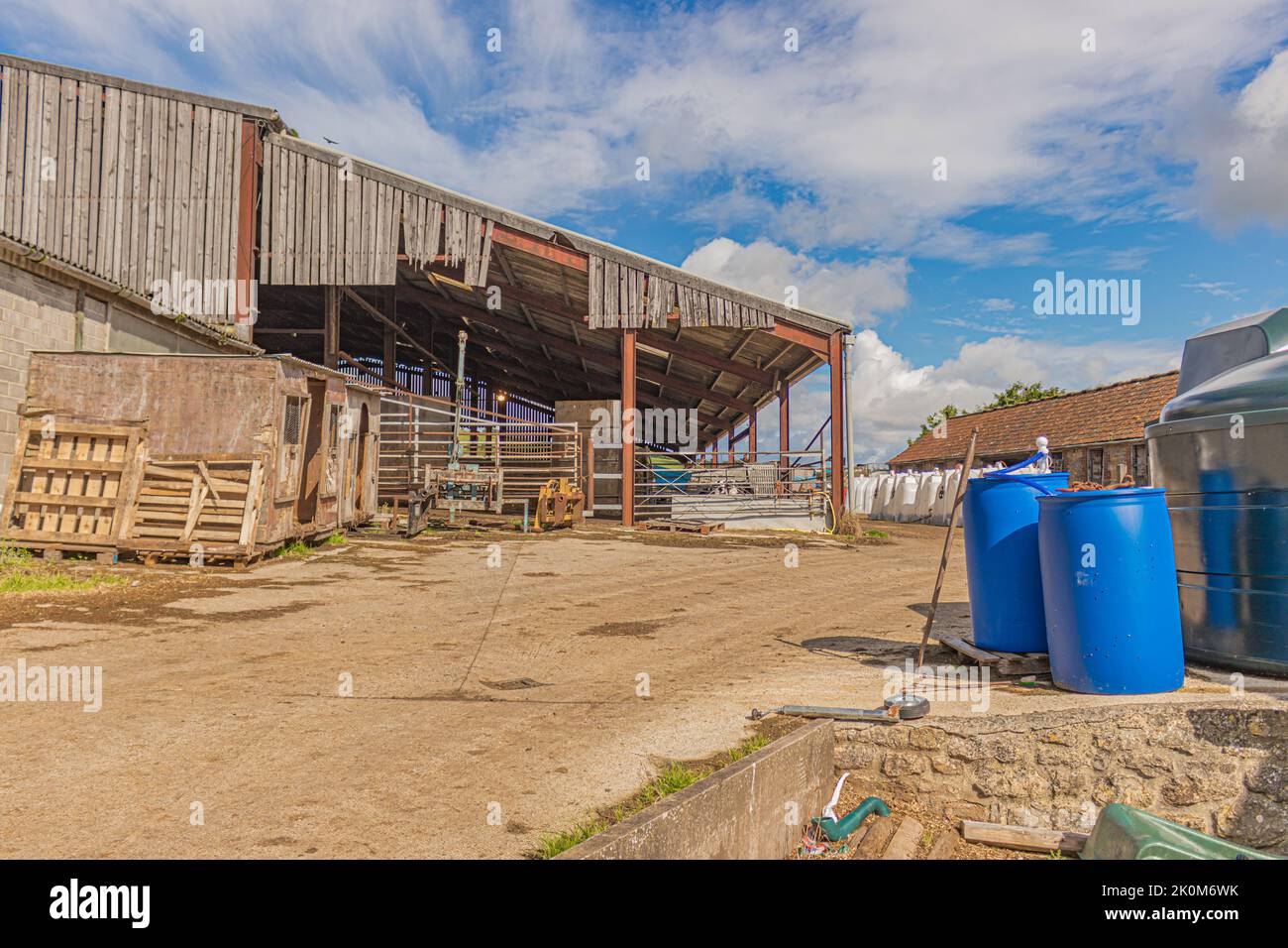 Dorset Farm scene west of Shaftesbury in Dorset Stock Photo Alamy