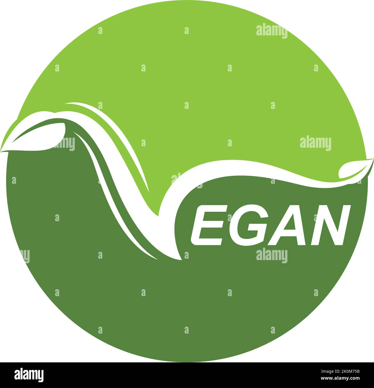 Vegan vector icon illustration design template Stock Vector Image & Art ...