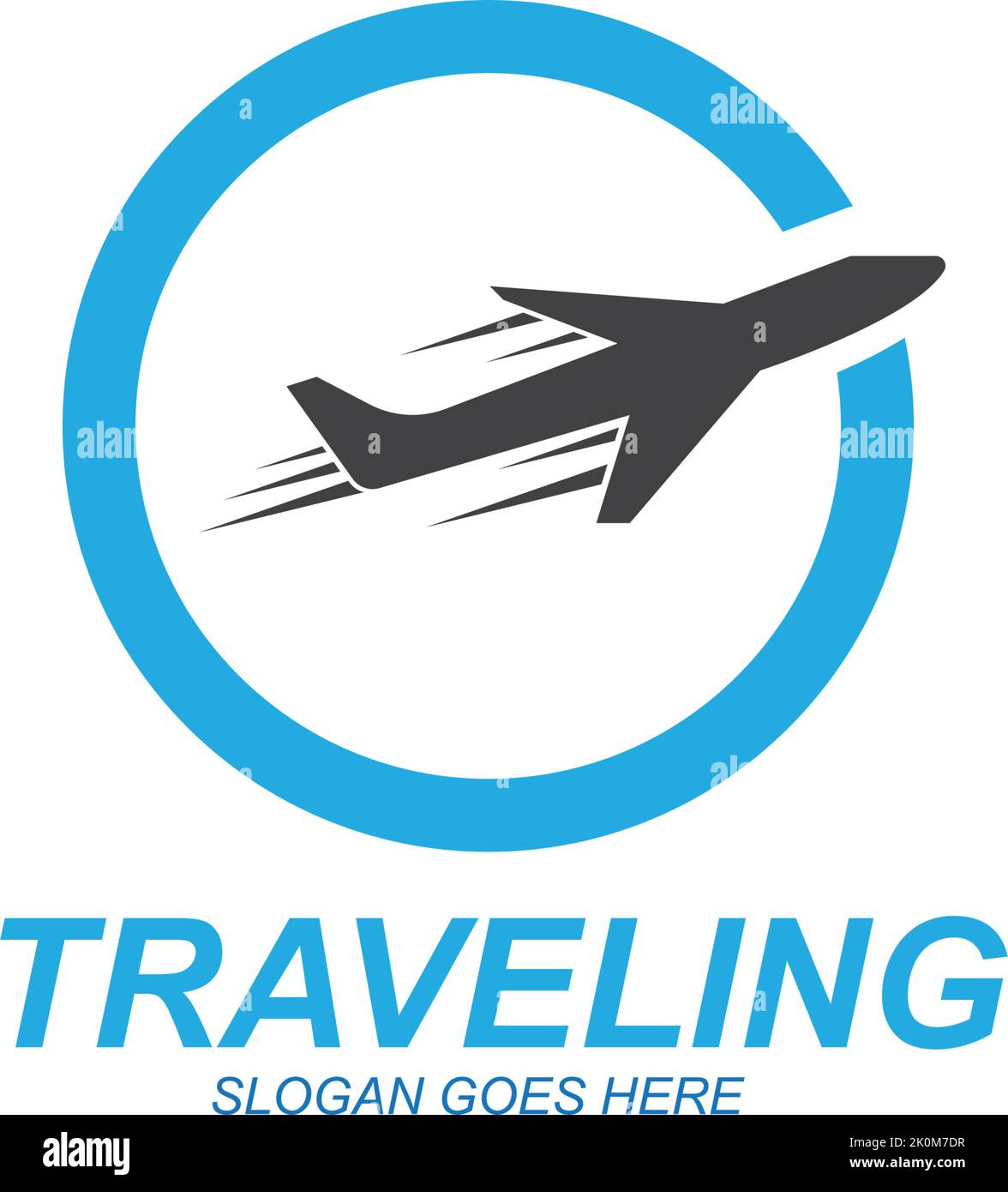 Air Travel logo vector icon design template-vector Stock Vector