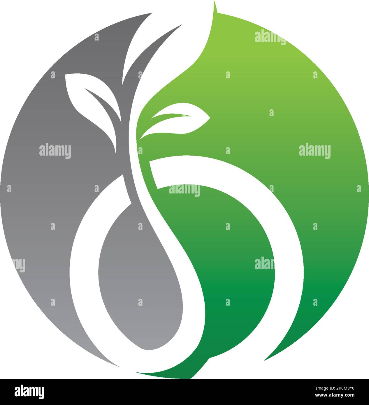 Tree leaf vector logo design eco friendly concept Stock Vector Image ...