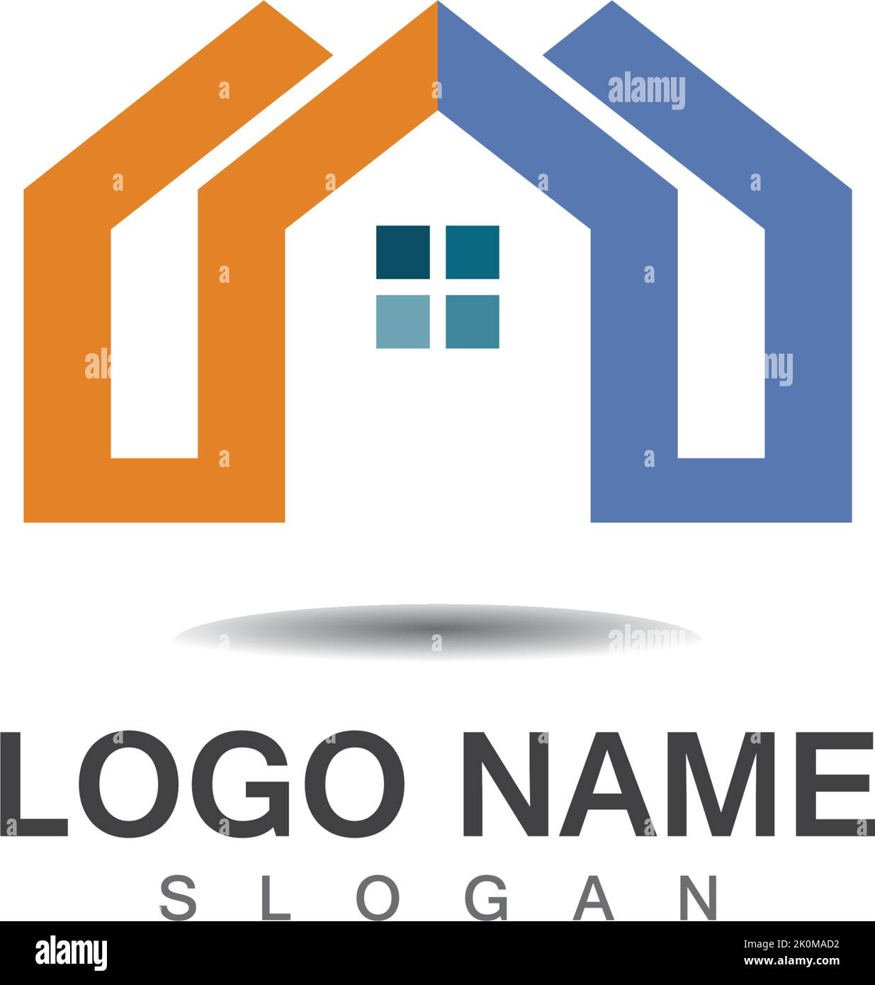 Home logo , Property and Construction Logo design Stock Vector Image ...