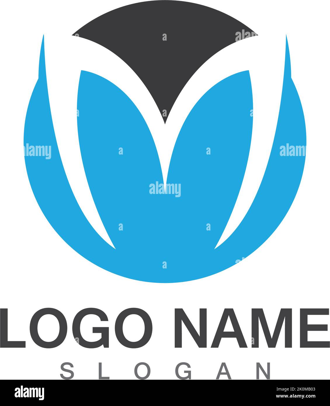 Letter M vector icons such logos Stock Vector