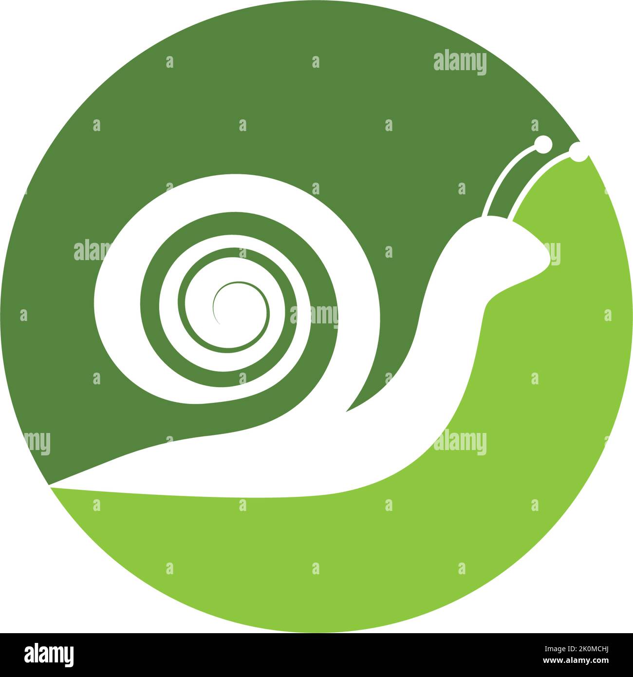 snail logo template vector icon illustration design Stock Vector