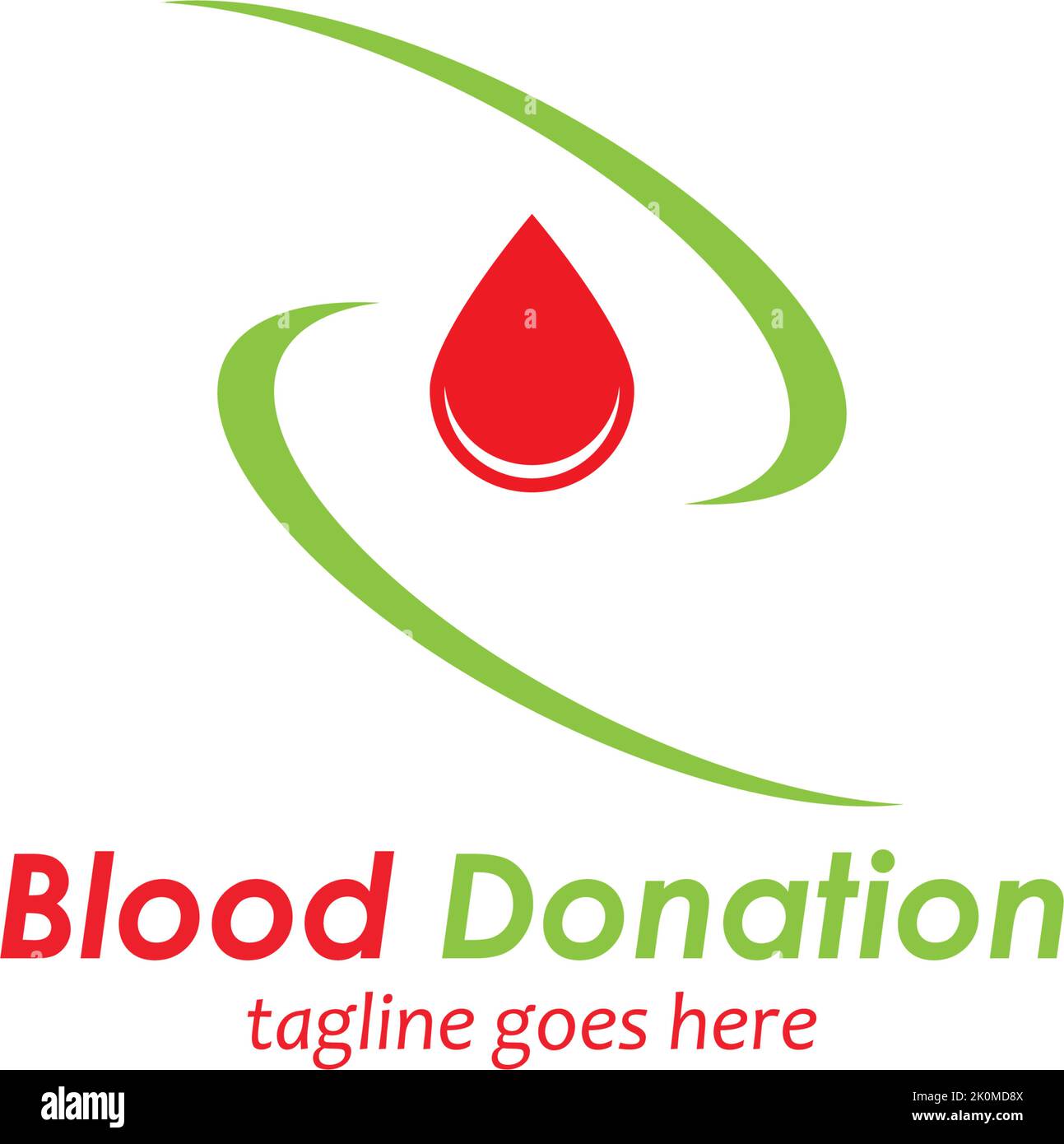 blood donation logo template design vector icon Stock Vector Image