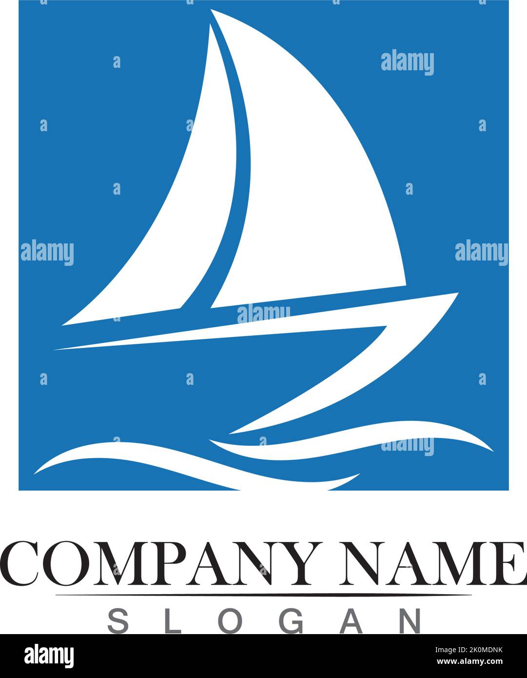 Ocean cruise liner ship silhouette simple linear logo Stock Vector