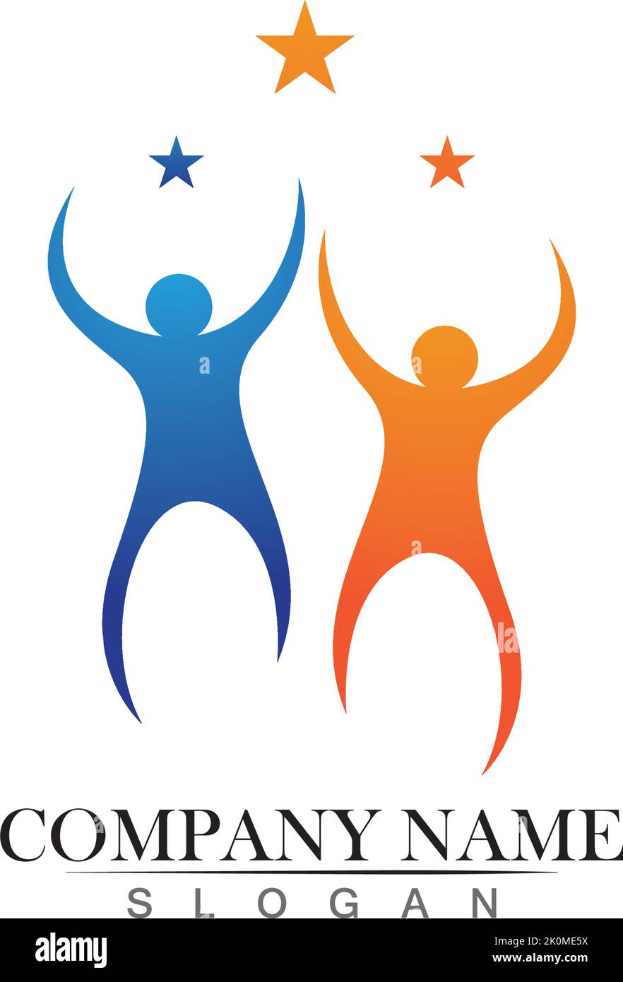 Success people logo design icon Stock Vector Image & Art - Alamy