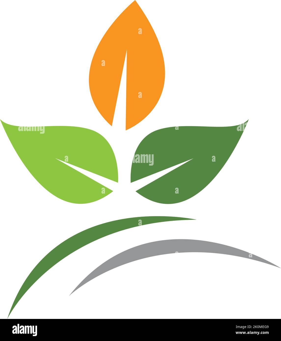 Tree leaf vector logo design eco friendly concept Stock Vector Image ...