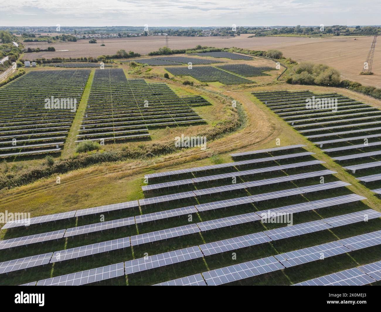Plan view solar panels hi-res stock photography and images - Alamy