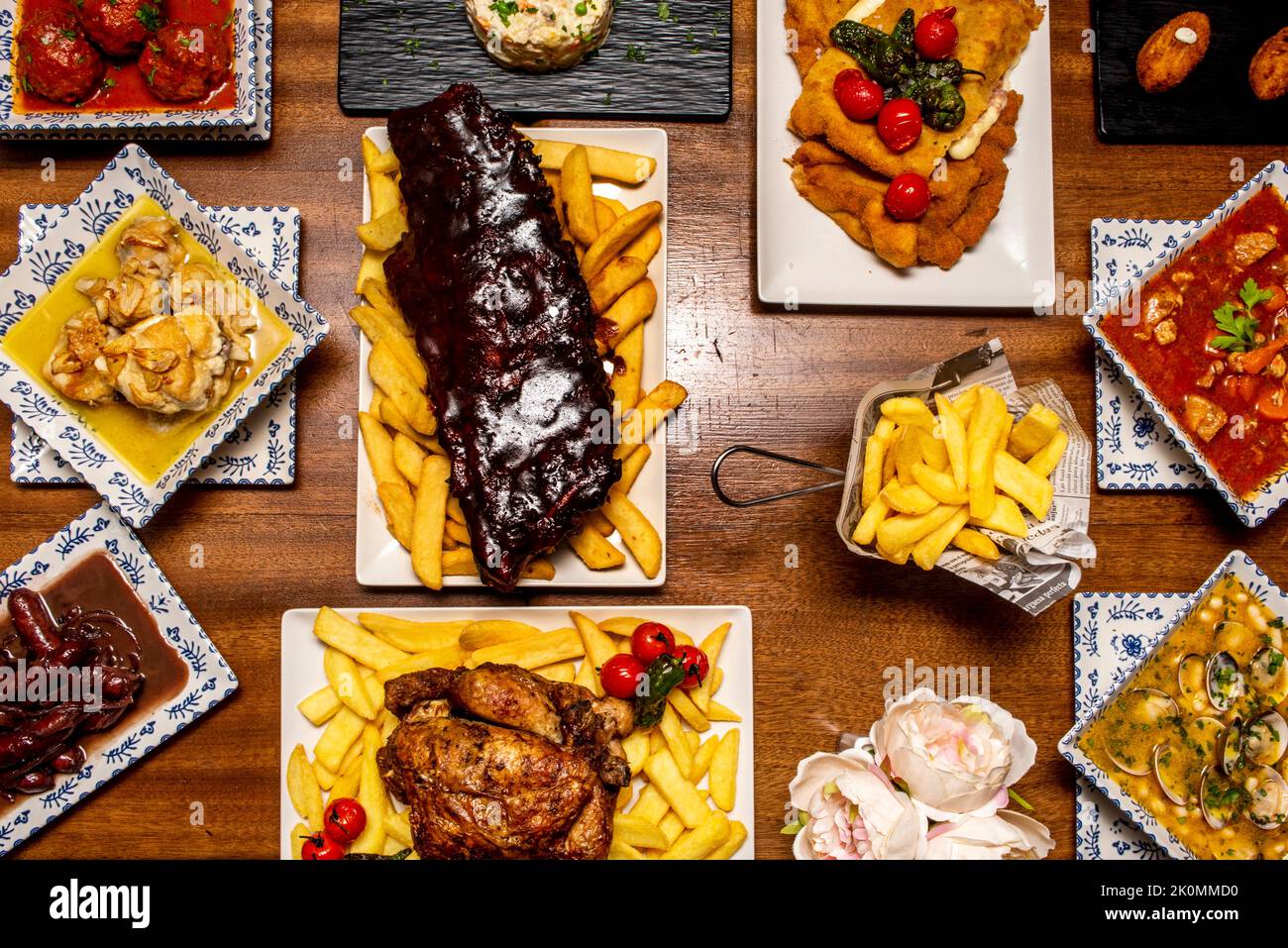 Recipes of Spanish dishes and tapas with croquettes of various flavors