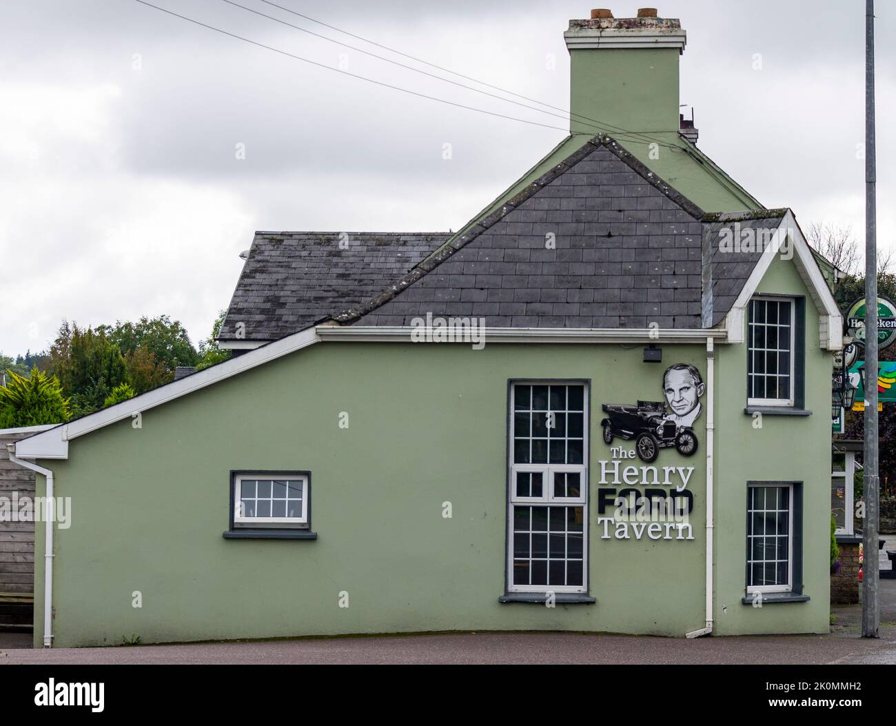 Henry Ford Tavern or Pub, Ballinascarthy, West Cork, Ireland Stock Photo