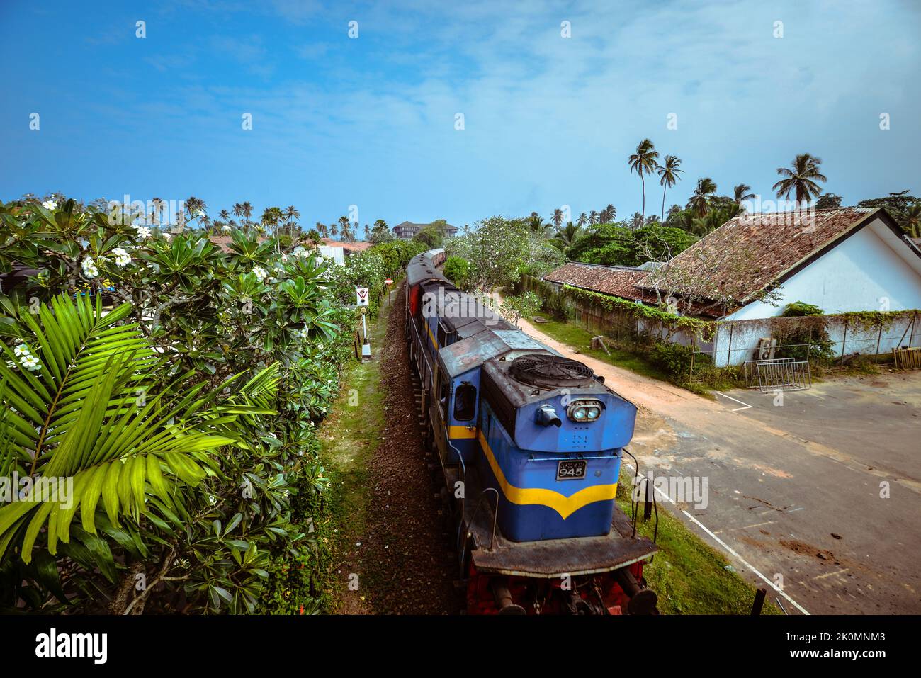 A railway station in Sri Lanka Stock Photo - Alamy