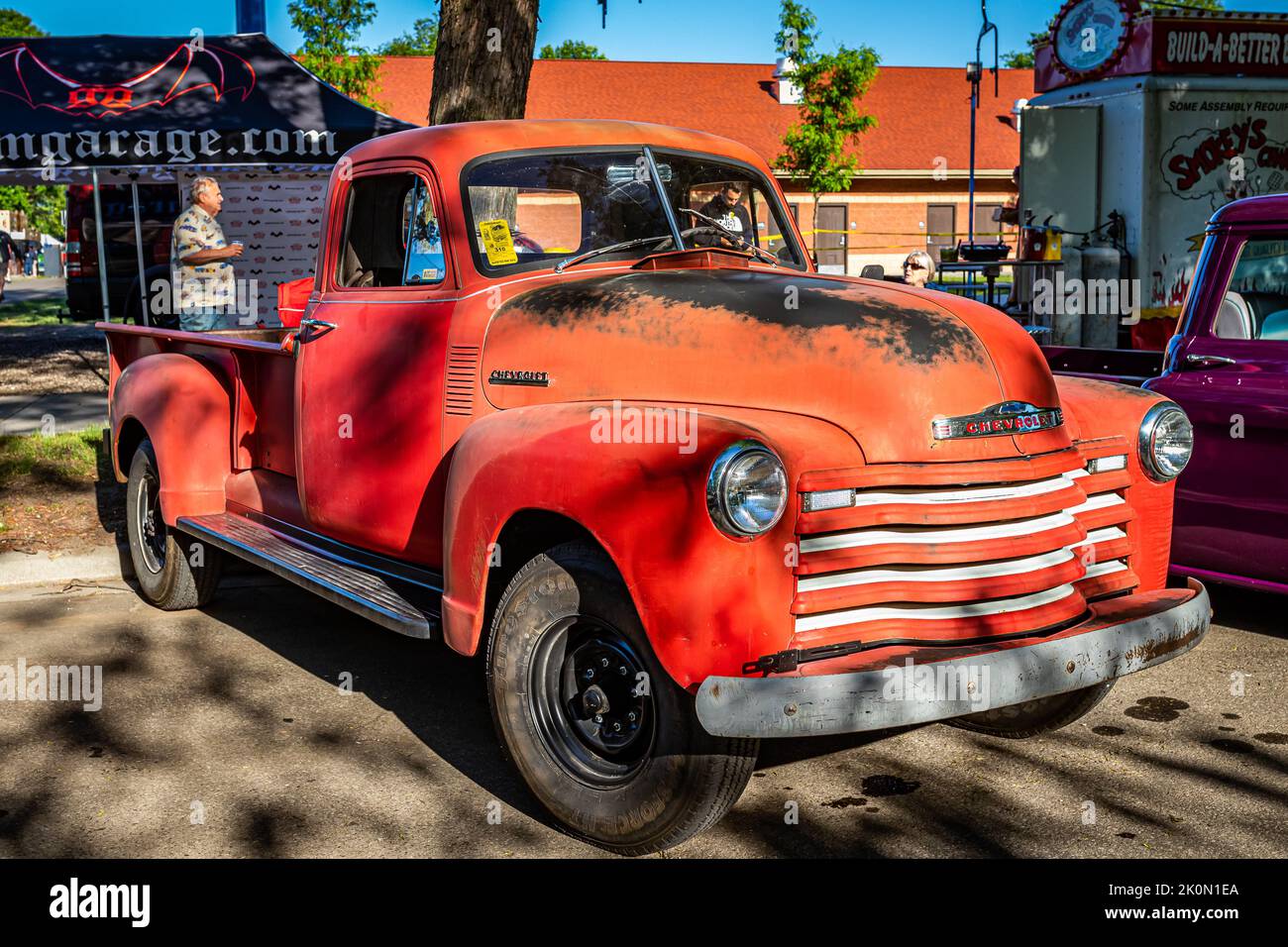Falcon Heights, MN June 18, 2022 High perspective front corner view