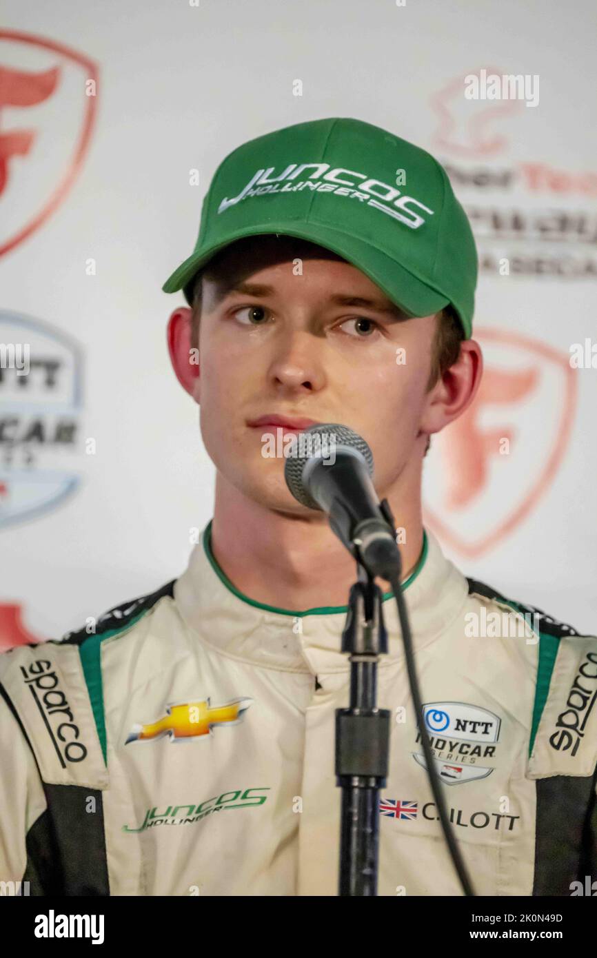 Monterey, CA, USA. 10th Sep, 2022. 77itakes questions from the media