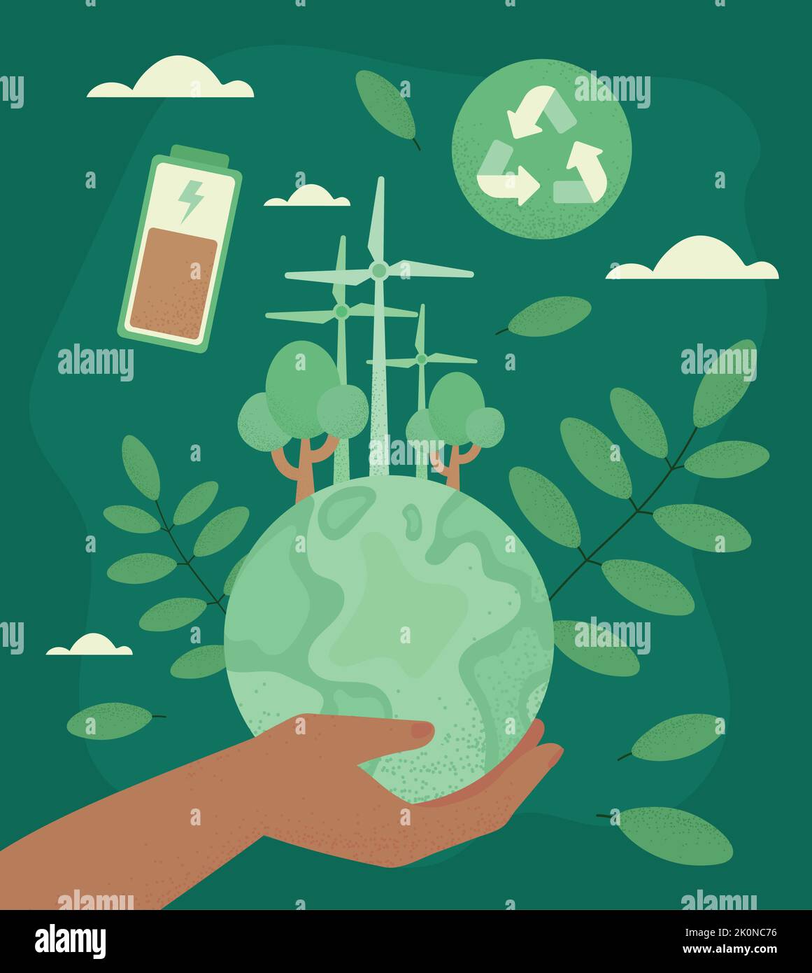 green energy renewable Stock Vector Image & Art - Alamy