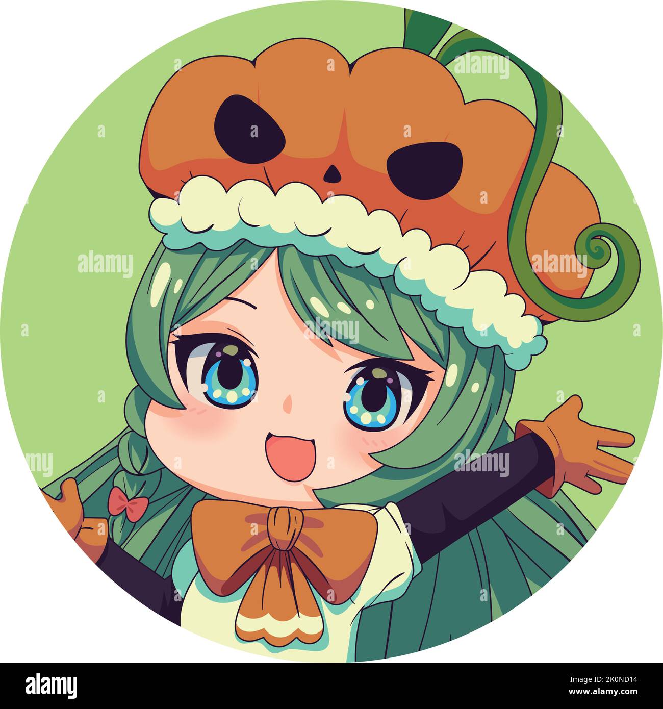 cute chibi anime Stock Vector Image & Art - Alamy