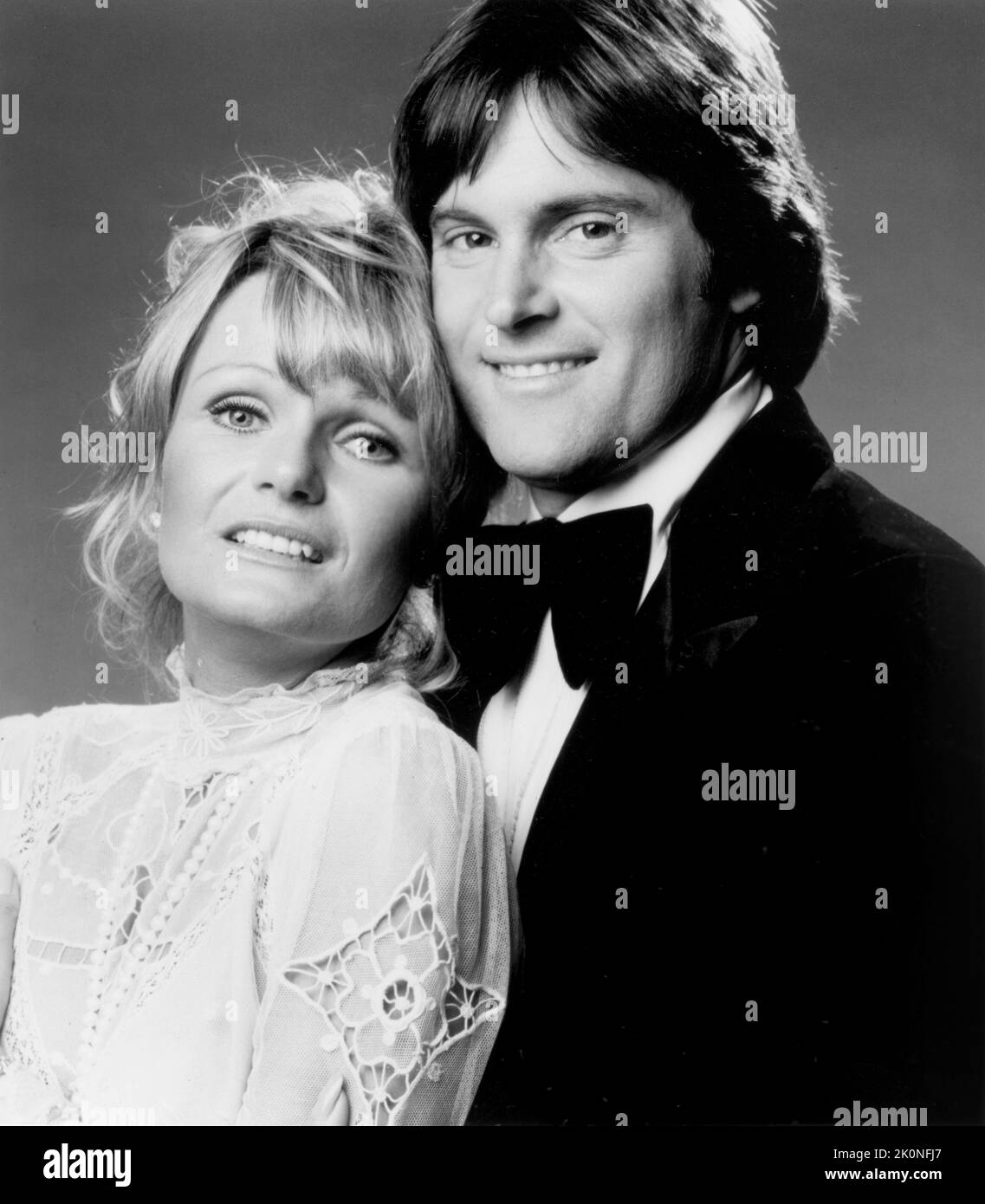 Valerie Perrine, Bruce Jenner, Publicity Portrait for the the Film, 'Can't Stop The Music', Associated Film Distribution, 1980 Stock Photo