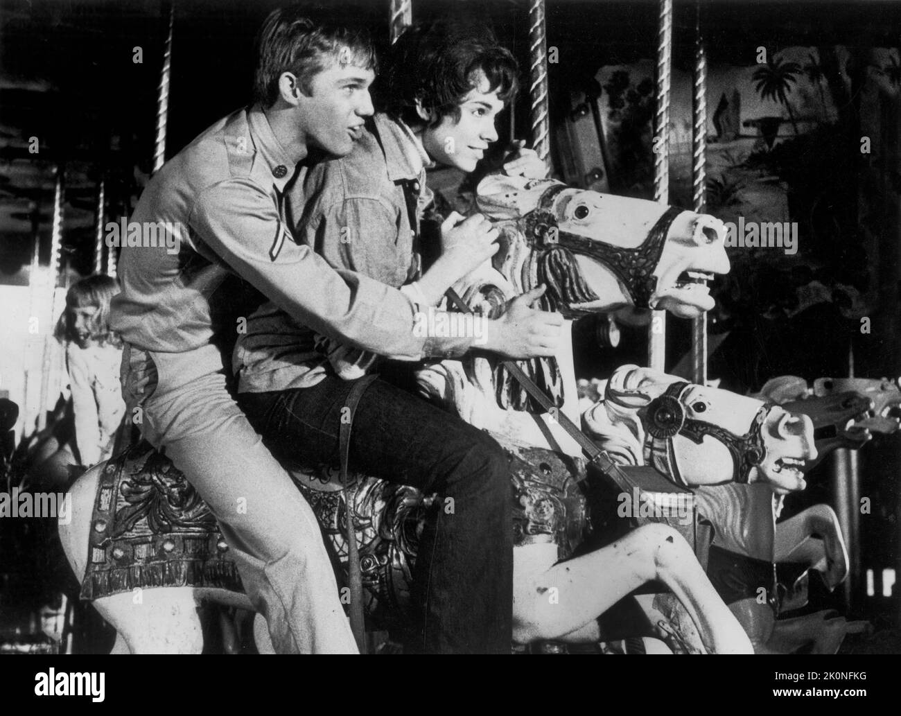 Richard Thomas, Mary Layne, onset of the Film, "Cactus In The Snow